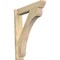Ekena Millwork Legacy Slat Rough Sawn Outlooker, Douglas Fir, 6"W x 30"D x 36"H OUT06X30X36LEC06RDF - alternate 1